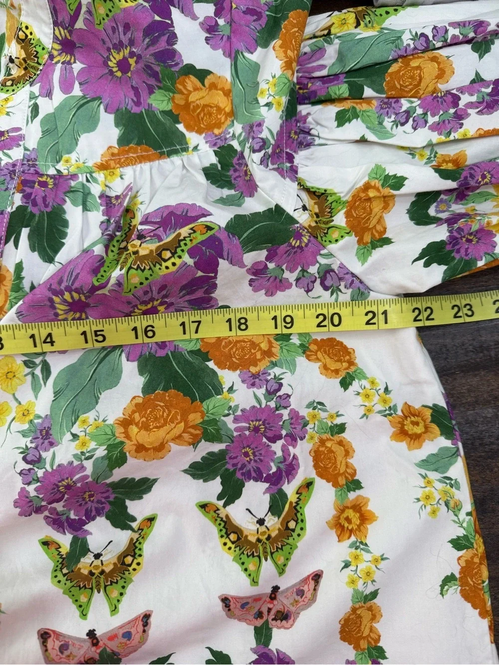 Anthropologie Darcey Popover Swing Top